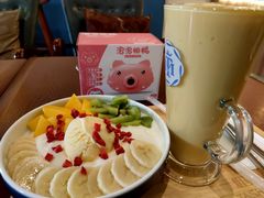 鲜奇异果香蕉酸奶-扎西梅朵青藏酸奶(疁城新天地店)