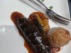 葱烧海参配乌米菌-鲁采LU STYLE(新天地店)