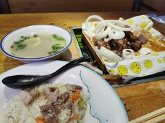 新疆碎肉抓饭-新疆烧烤王(广灵店)