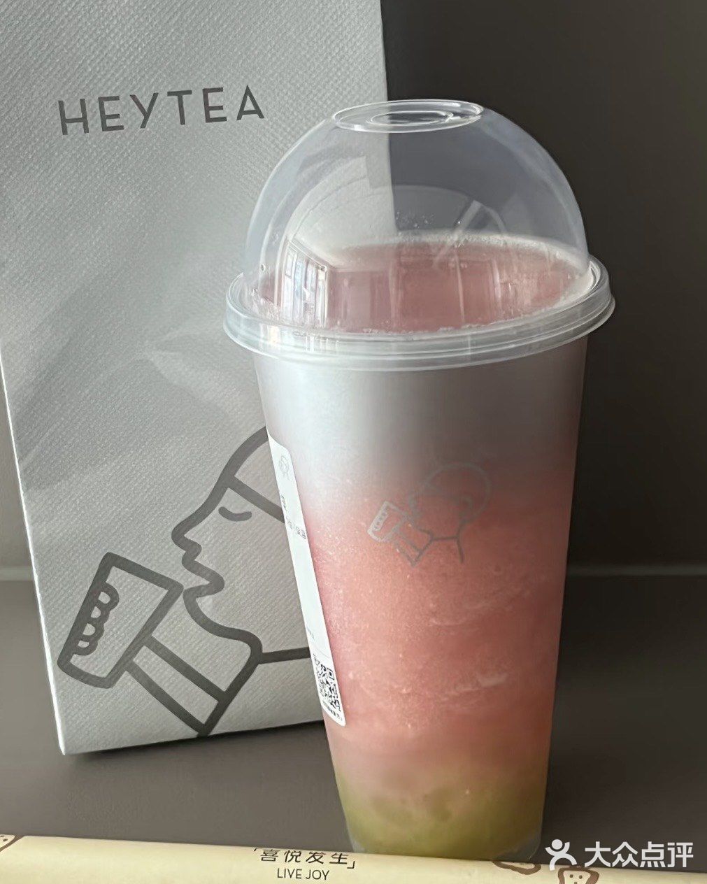 今天的茶点选择：喜茶