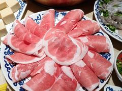 大片肉（羊肉半斤）-东镇老火锅(长春路首店)