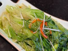 白灼生菜-津菜宋记老房子(平山道店)