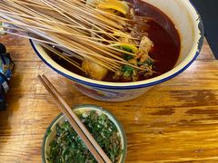 辣卤串串-拈签一笑黄牛肉辣卤串串