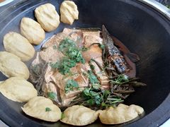 -北京龙庆四季香农家饭庄·灶台鱼·碳烤虹鳟鱼(龙庆峡店)