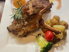 香料面包碎烤羊排-斯比特花园西餐厅(东方商厦店)