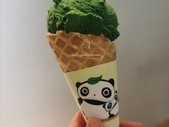 特浓抹茶甜筒-王守财小山園