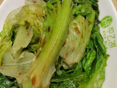 白灼生菜-甲乙饼·北京手工肉饼(西直门凯德茂店)