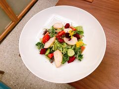 土鸡肉蔬菜沙拉配黑松露酱汁-觅唐MITONG(鸟巢店)