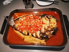 剁椒味鮰鱼-半天妖烤鱼(万达广场店)
