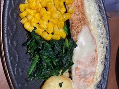 奶油菠菜烤三文鱼-萨莉亚意式餐厅(杭州西溪龙湖天街店)