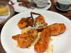 干煎美极罗氏虾-猪肉婆私房菜(华侨城店)