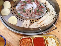 -陈叉子钢盆烤肉(中原万达店)