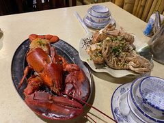 蒜蓉开边蒸大龙虾-阿浪海鲜连锁加工店(B栋2排1号火车头店)
