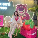 草莓熊限时商店🍓草莓奶香味十足的房子🏠