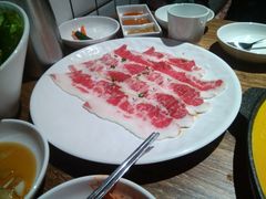 牛五花肉-釜山火炉韩式炭火烤肉(欧洲城店)