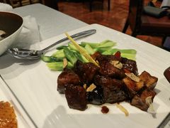 黑金雪花牛肉粒-上海和平饭店龙凤厅 Dragon Phoenix