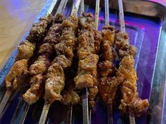 特色碳烤羊肉串-老兰家传统烧烤炒菜泡馍(小南门店)