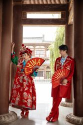 -红番婚纱礼服