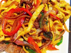 黑椒牛肉炒面-好嫂子酱猪手•农家菜(蒲黄榆店)