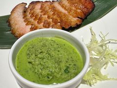 清新薄荷炭烤猪颈肉-蔡澜点心·粤菜(领展购物广场店)