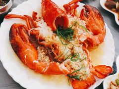 清蒸大龙虾-覃记海鲜美食餐厅