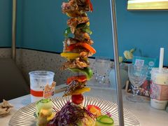 凯撒炭烤鸡肉串-蜜桃花开·中西融合菜E&W(南长街店)