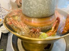热气腾腾的火锅-鑫龙火锅城(青岛分店)