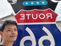 -66号公路起点牌
