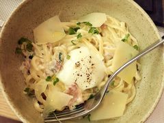 奶油培根半熟蛋意面-EN SPACE恩空间