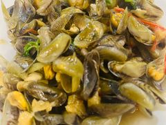金不换炒薄壳-潮静·潮州小馆·海鲜·卤味·砂锅粥
