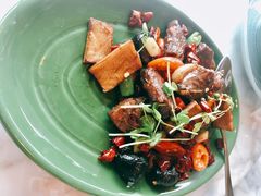 黑金蒜辣子牛肉眼-无锡苏宁银河国际酒店-悦府65中餐厅