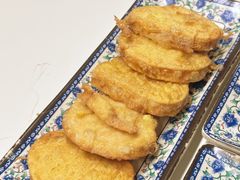 鸡蛋炸馒头片-大槐树烤肉馆