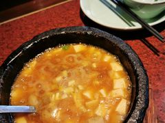 石锅鸡汤豆腐-绿茶餐厅(蓝色港湾店)