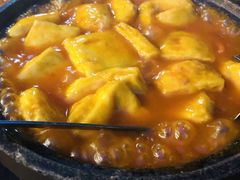 石锅包浆豆腐-缘生态云南菜·野生菌庭院餐厅(华侨城店)
