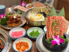 -明洞阿姨·韩式酱蟹烤肉·创意料理(三元桥店)