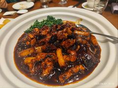 黑蒜牛筋焖河鳗-上海人家花樣年华(中山公园店)