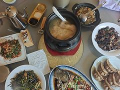 崂山水库鱼-崂山水果园农家宴(泉水鸡店)