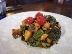 印式秋葵炒土豆-甘尼仕印度餐厅酒吧(斜塘老街店)