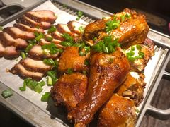 烤肉拼烤鸡-绿茶餐厅(西湖银泰百货店)
