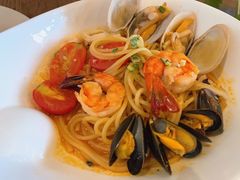 海鮮意大利麵-Common Table · Brunch & Coffee