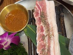 -明洞阿姨·韩式酱蟹烤肉·创意料理(三元桥店)