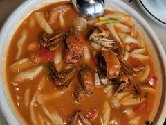 海鲜叻沙面疙瘩-江南大院松鼠桂鱼(奉贤宝龙店)