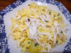 银鱼炒蛋-呼吸森林·生态农庄农家乐私房菜