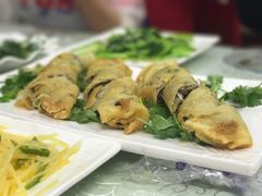 驴肉春卷-老许家正宗驴肉黄面胡羊焖饼·烧烤(名吃广场店)