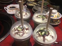 抹茶可可碎片星冰乐两杯-星巴克(广州百信广场东区店)