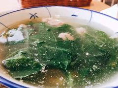 肉片枸杞叶汤-唐伯客家风味馆(香洲店)