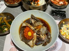-草家酱蟹炭火烤肉店(珲春南路一店)
