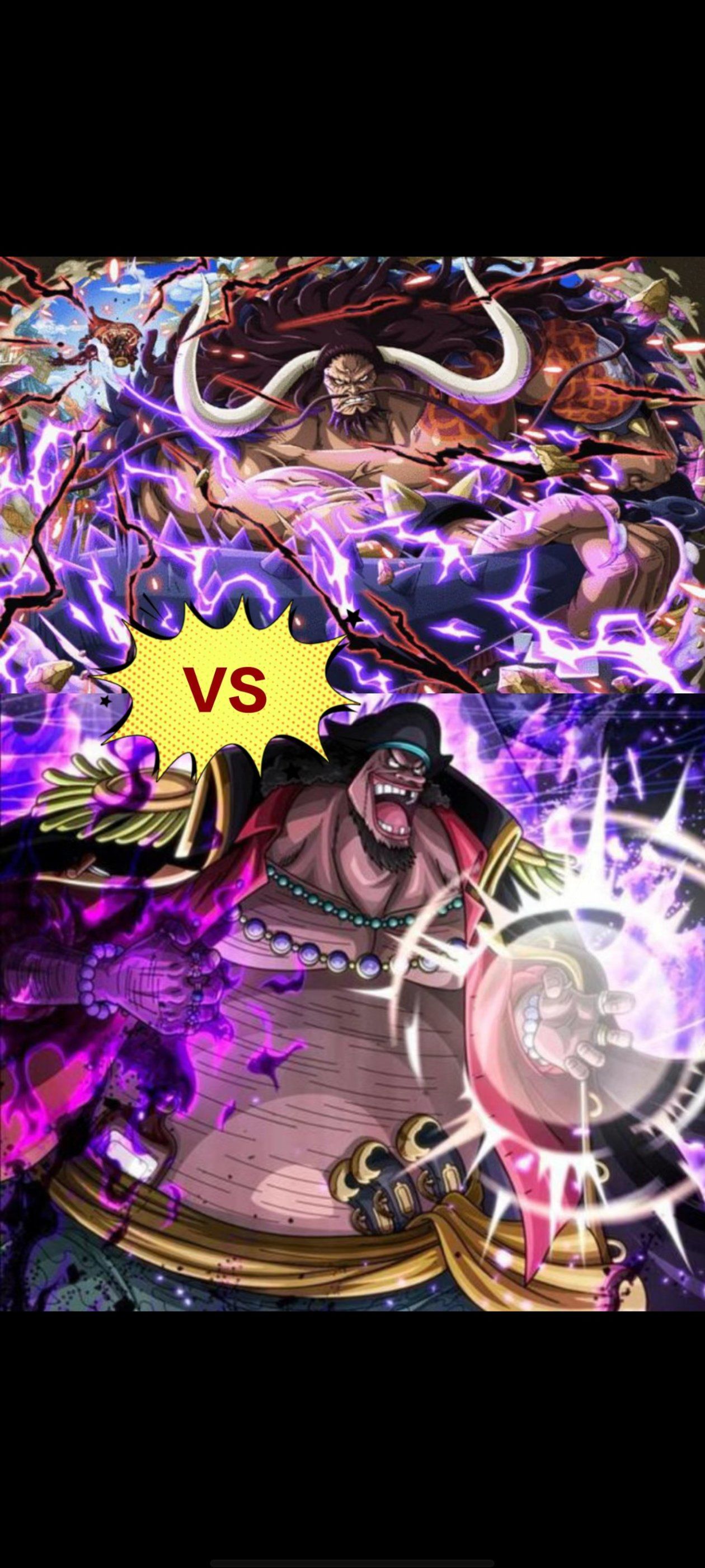 百兽凯多vs黑胡子,谁会赢?