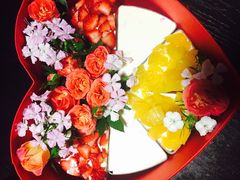 心念你鲜花主题千层礼盒-艾加柒克蛋糕茶歇甜品台(春熙路店)