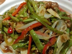 豆角肉丝拌面-韩师傅老大同刀削面(北苑路店)